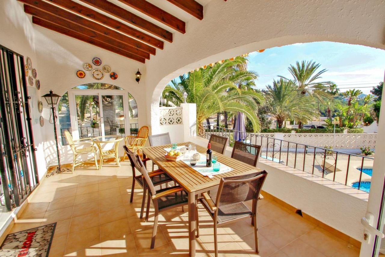 Paula-3 - Holiday Home With Private Swimming Pool In Moraira Exterior photo