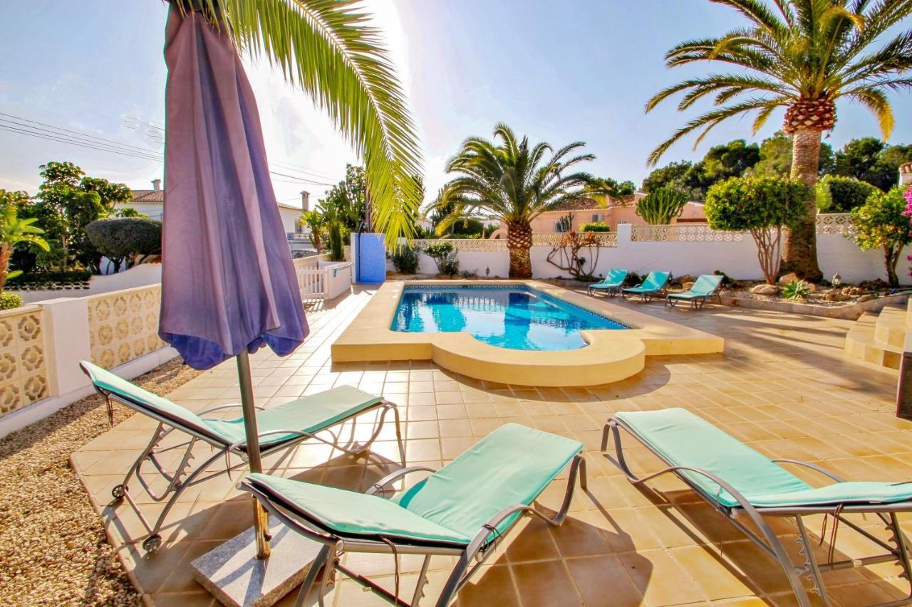 Paula-3 - Holiday Home With Private Swimming Pool In Moraira Exterior photo