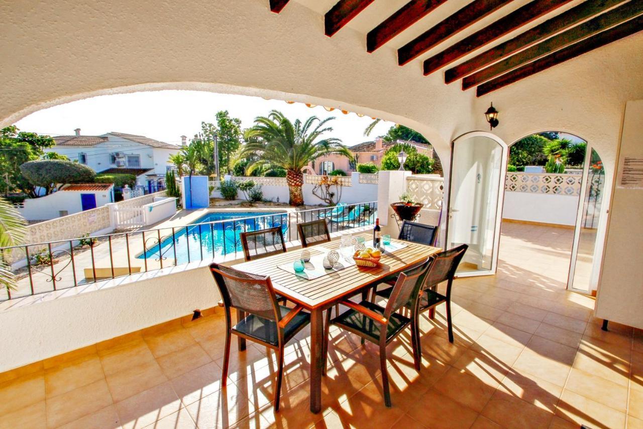 Paula-3 - Holiday Home With Private Swimming Pool In Moraira Exterior photo