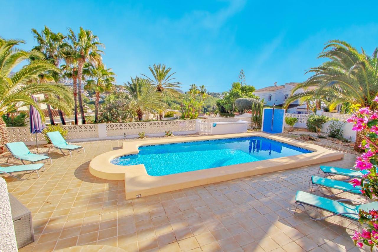 Paula-3 - Holiday Home With Private Swimming Pool In Moraira Exterior photo